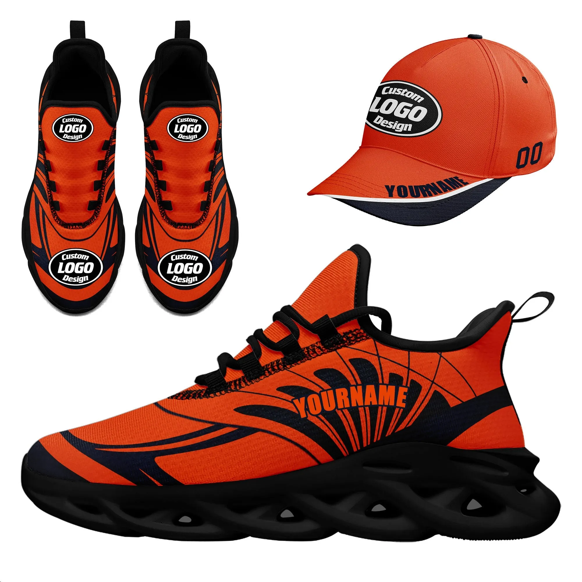 Custom MaxSoul Shoes and Hat Combo Personalized JH-D020105-8