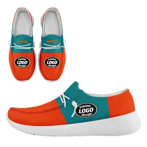 Custom Miami Orange Green Shoes Personalized Sneaker FN018-D020278-24 Custom Online