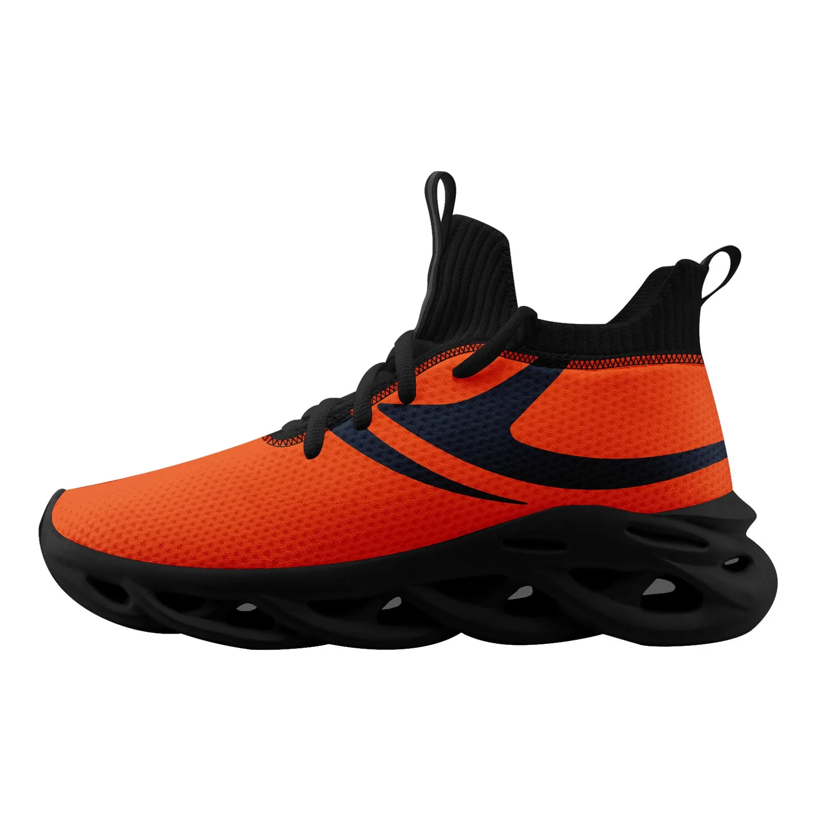 Custom Orange Chicago Maxsoul Shoes Personalized Sneaker FN030-D025004-7