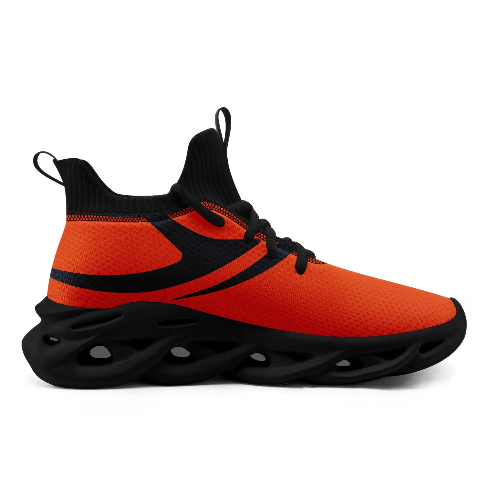 Custom Orange Chicago Maxsoul Shoes Personalized Sneaker FN030-D025004-7