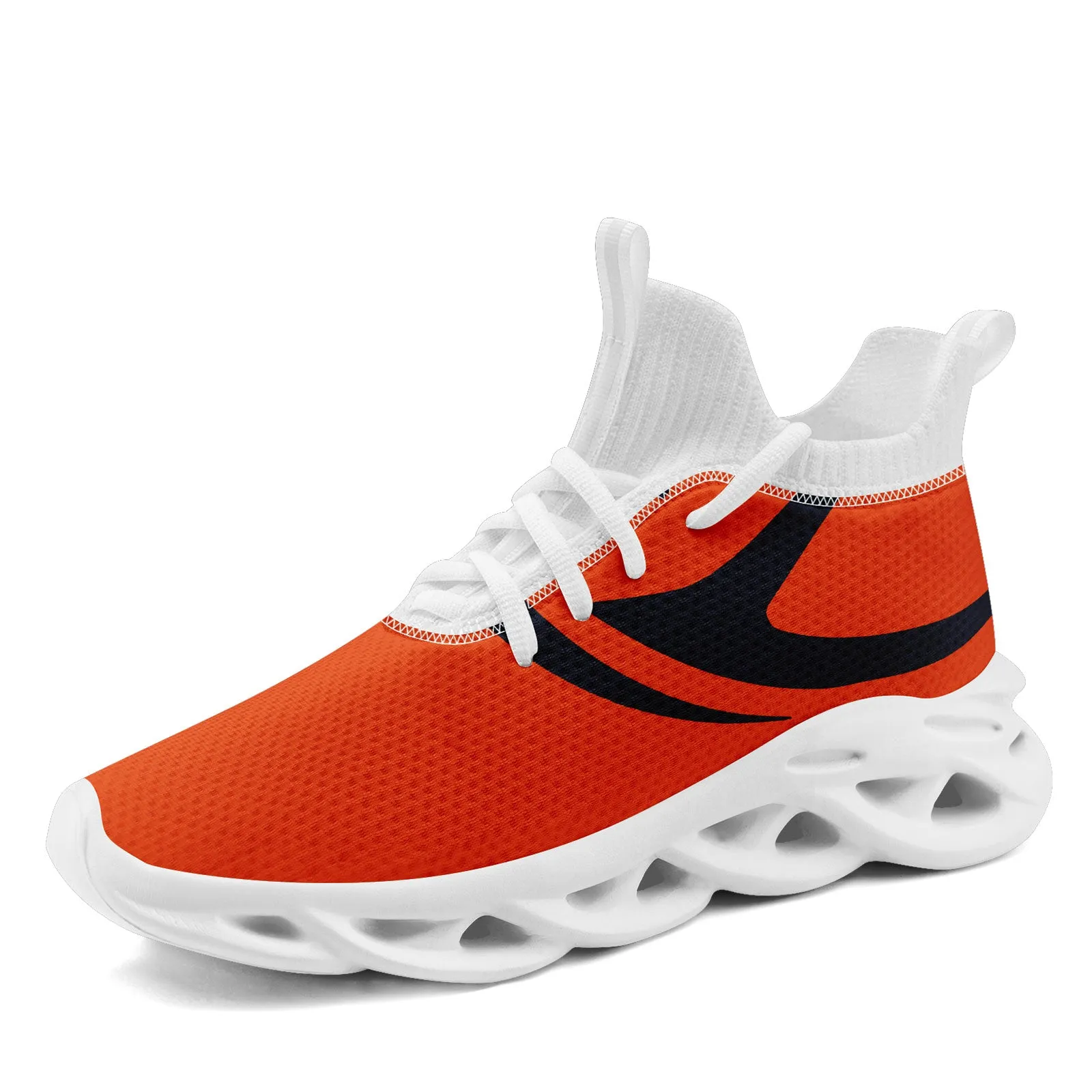 Custom Orange Chicago Maxsoul Shoes Personalized Sneaker FN030-D025004-7