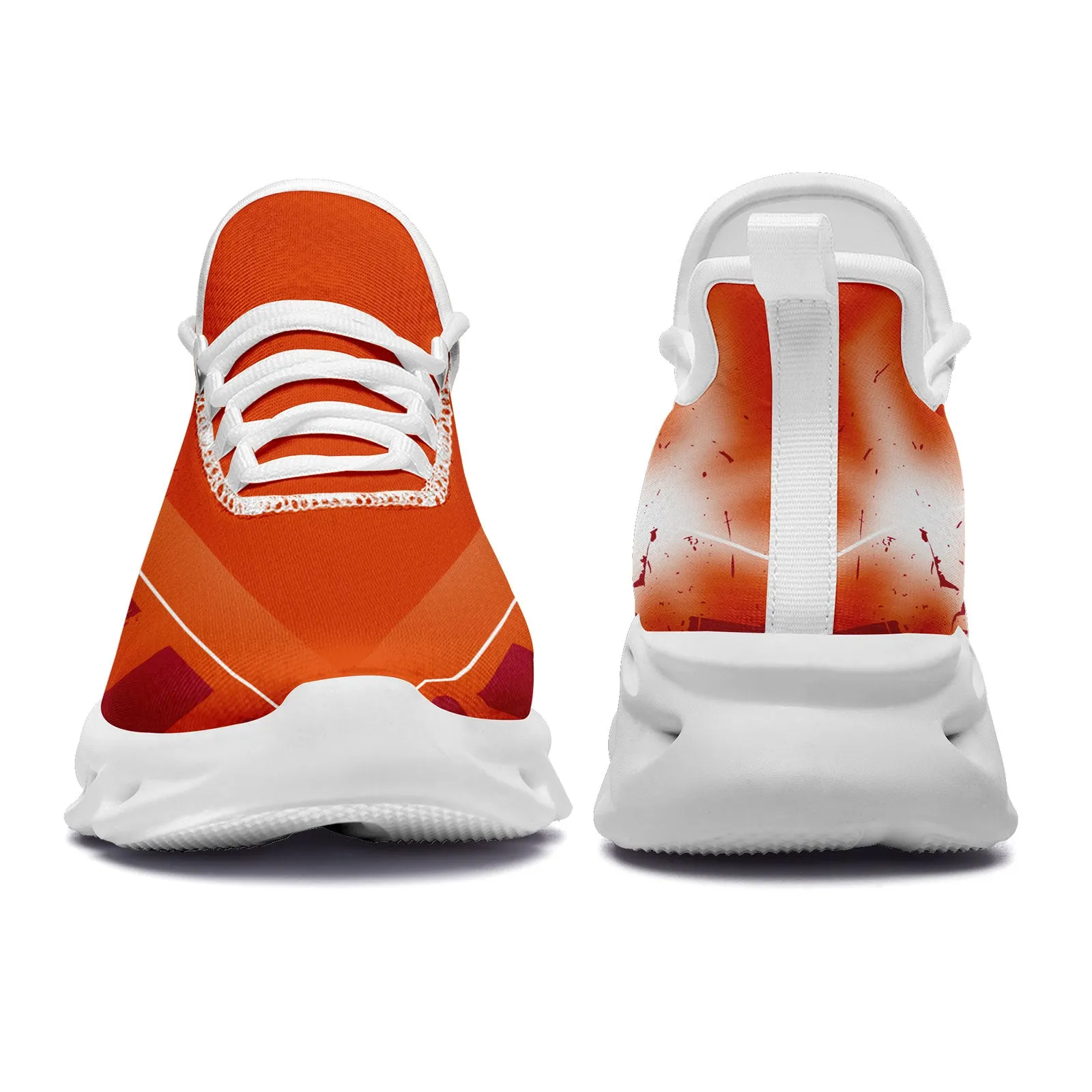 Custom Orange Red Tampa Bay Maxsoul Shoes Personalized Sneaker FN003-D020260-29