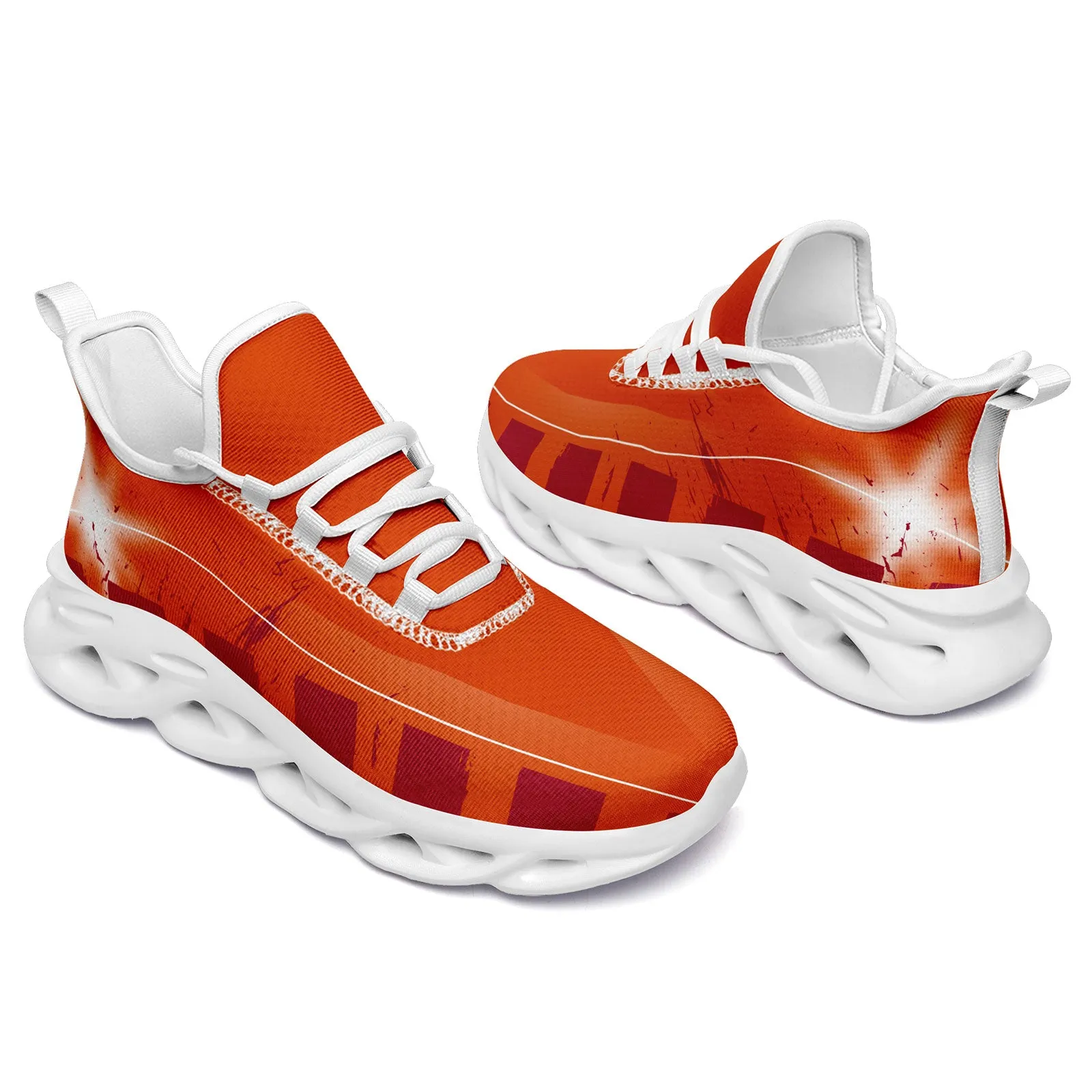 Custom Orange Red Tampa Bay Maxsoul Shoes Personalized Sneaker FN003-D020260-29