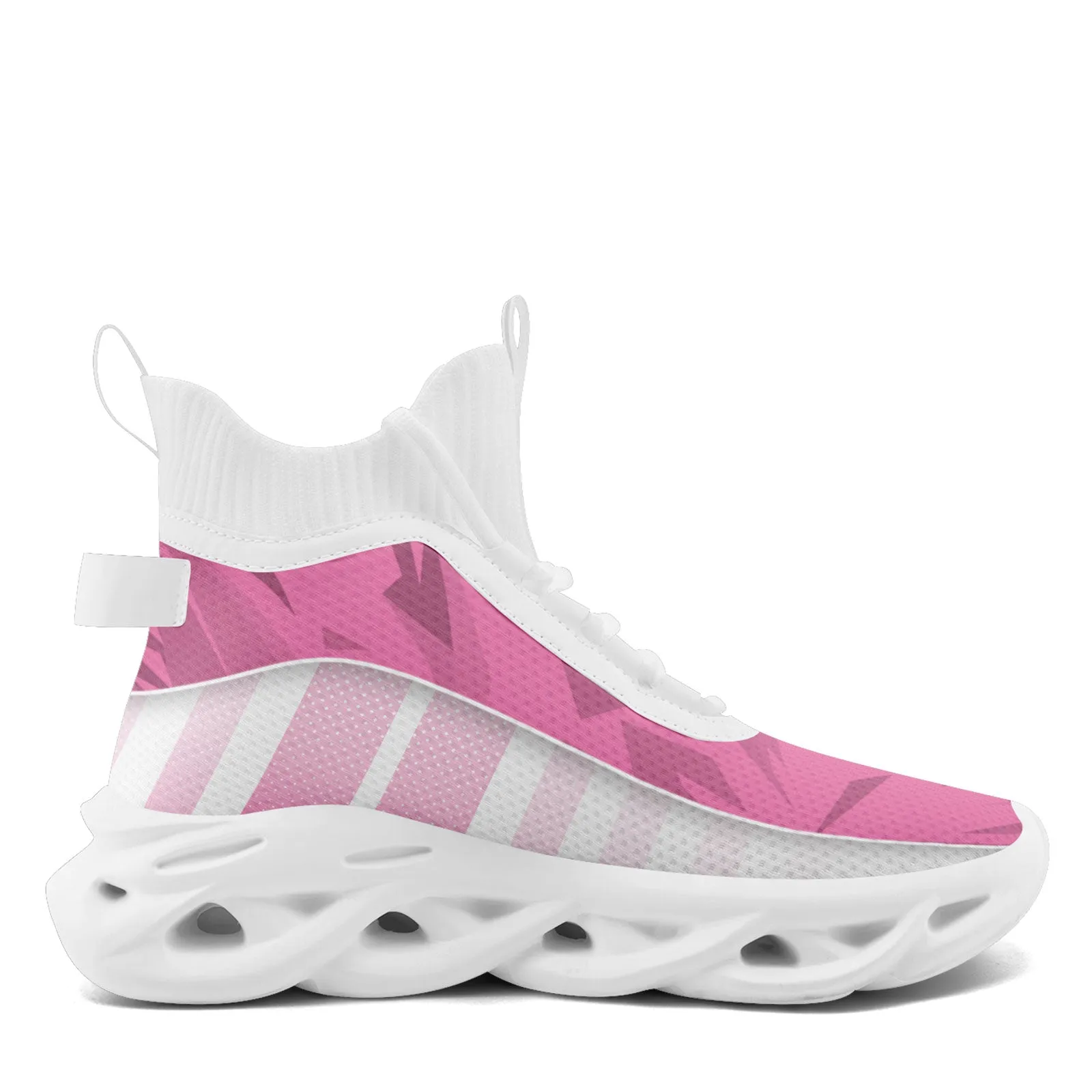 Custom White Pink Maxsoul Shoes Personalized Sneaker FN029A-D020158-6