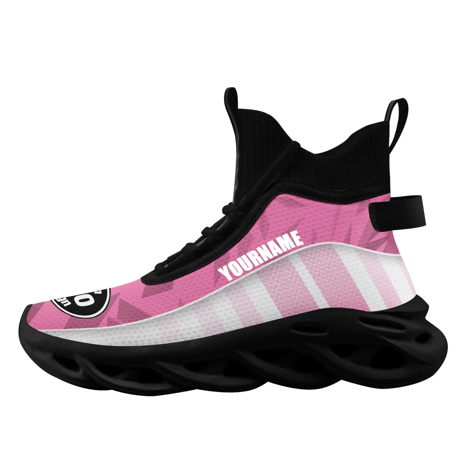 Custom White Pink Maxsoul Shoes Personalized Sneaker FN029A-D020158-6