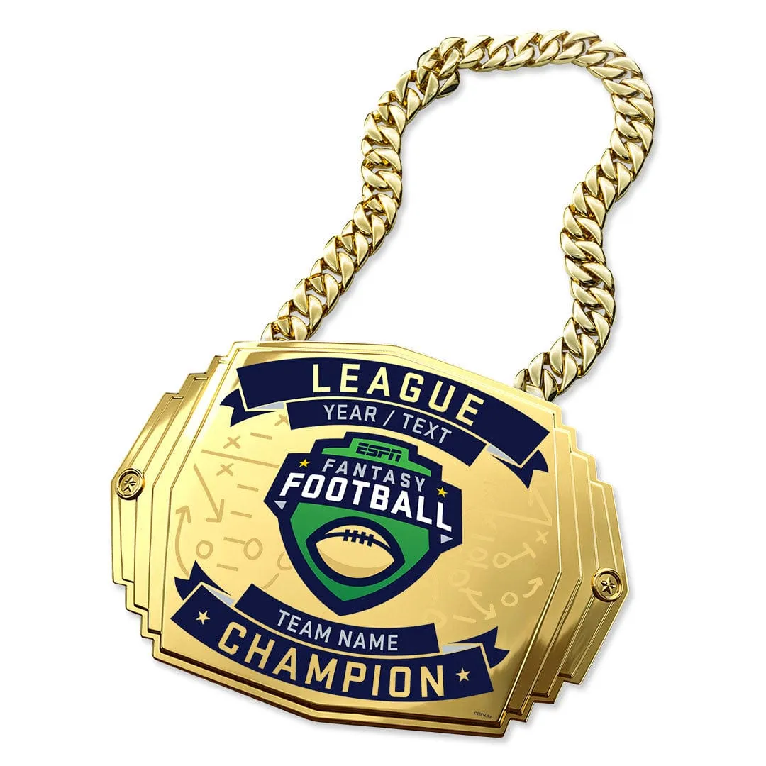 Custom XL ESPN Champion Turnover Chain 5lb.