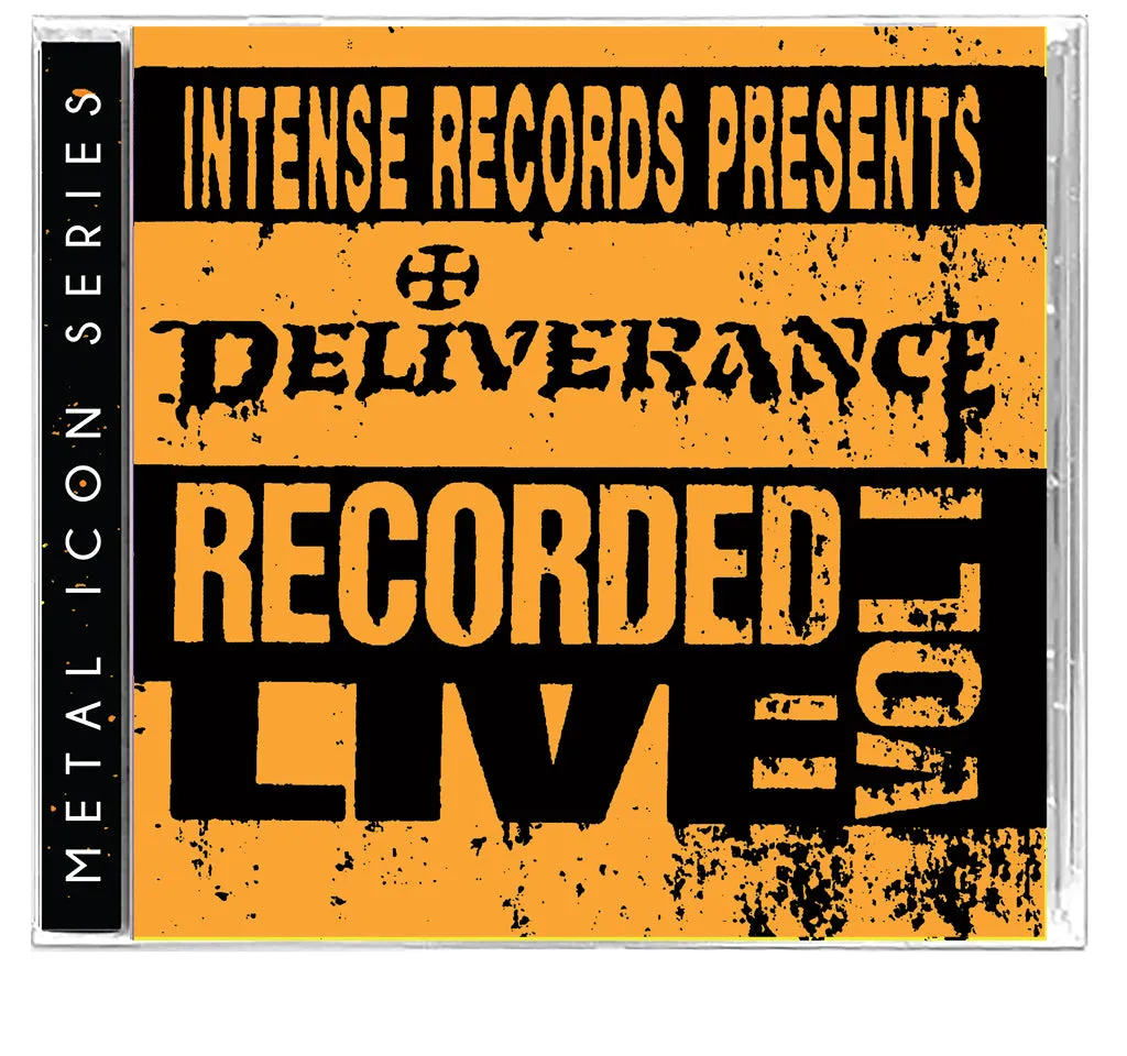 DELIVERANCE - INTENSE LIVE SERIES VOLUME 1 (*NEW-CD, 2024, Retroactive) Remastered   Stryper cover