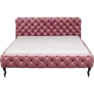 Desire Mauve Velvet Bed