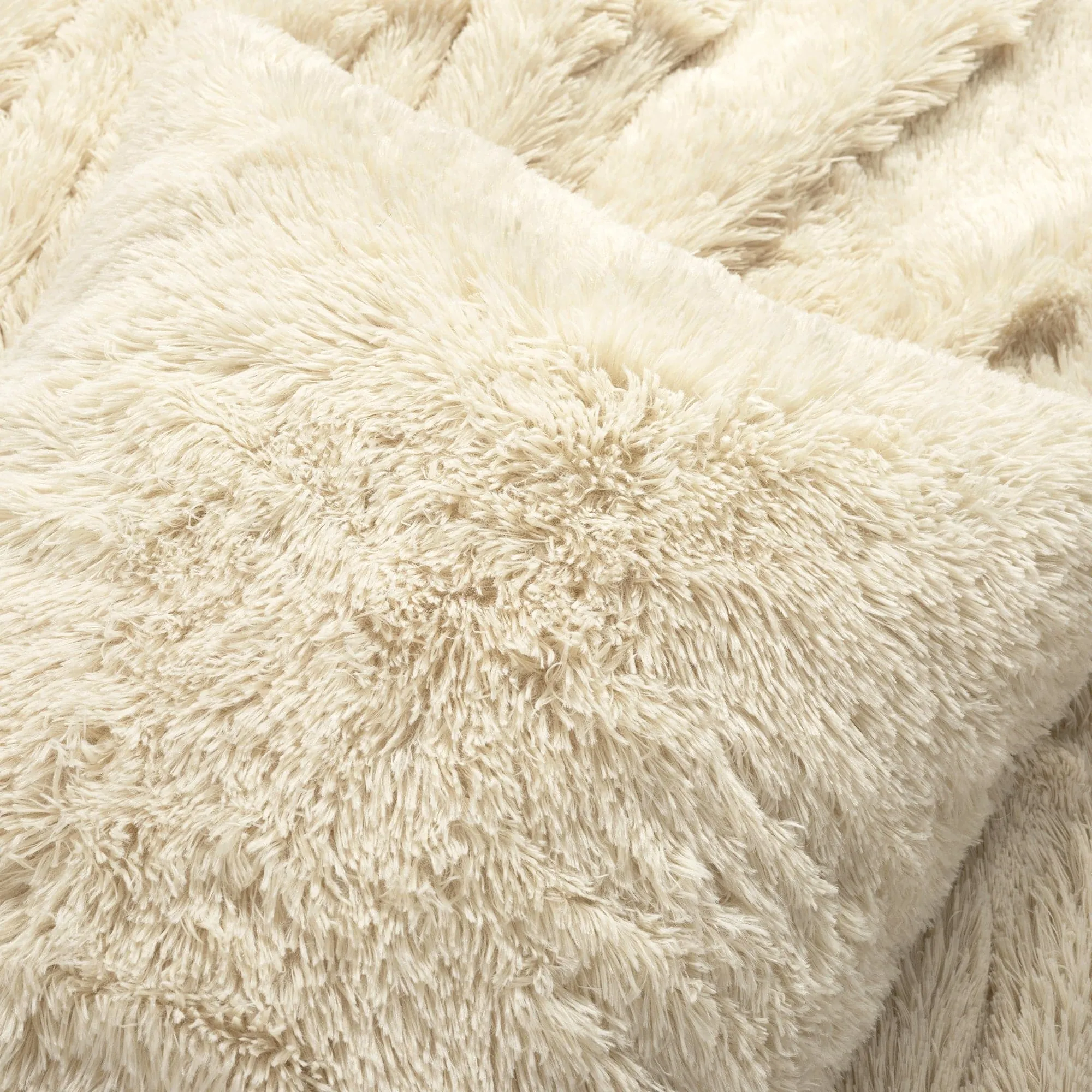 Emma Faux Fur Comforter Set