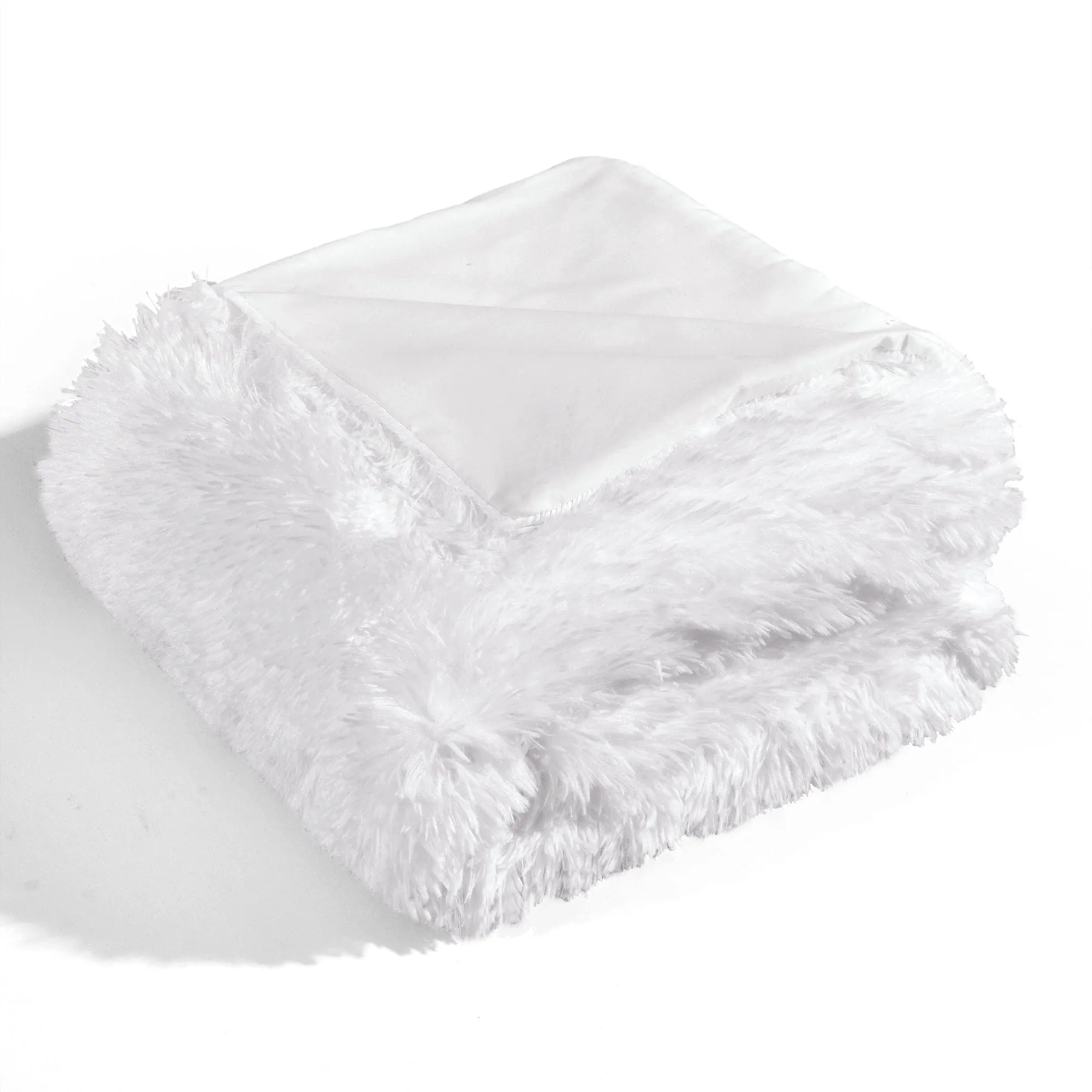 Emma Faux Fur Throw