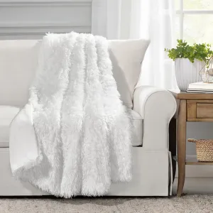 Emma Faux Fur Throw