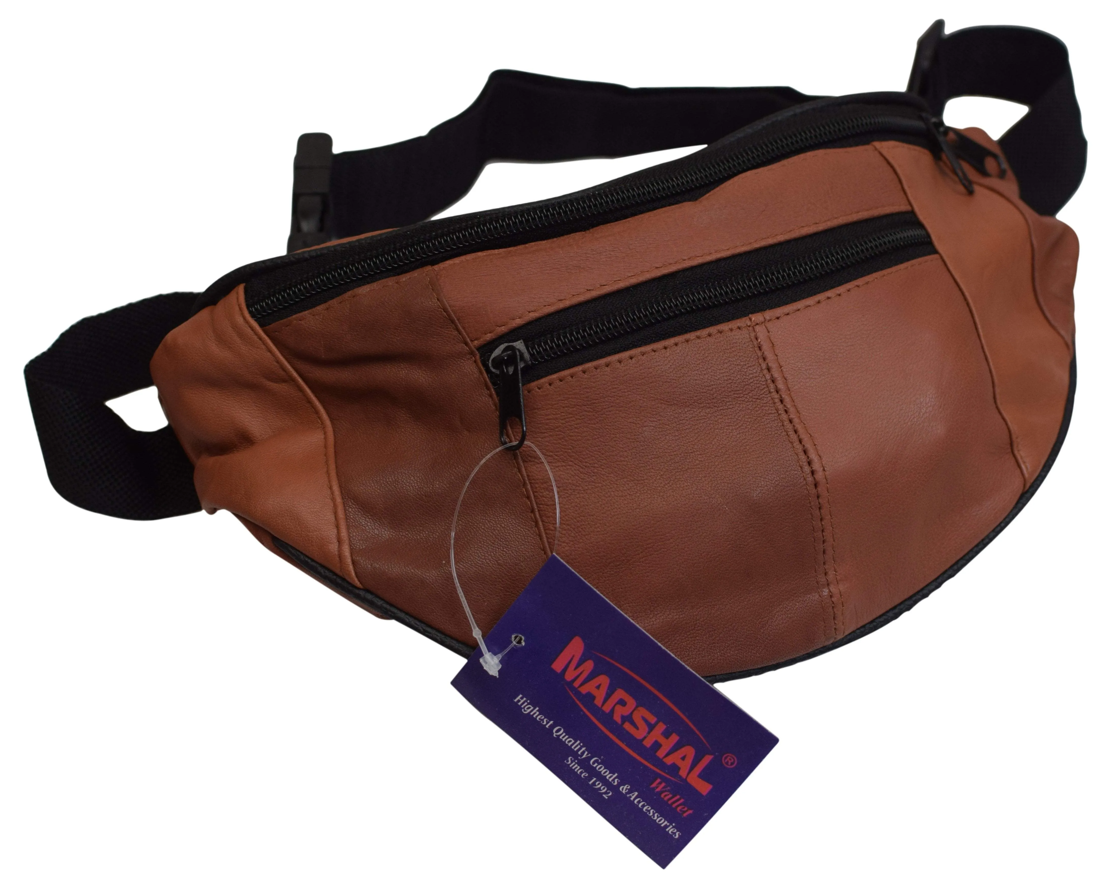 Fanny Pack - Leather-006BK