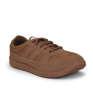 Freedom Casual Brown Pt. Lacing Shoes For Men JUMP By Liberty