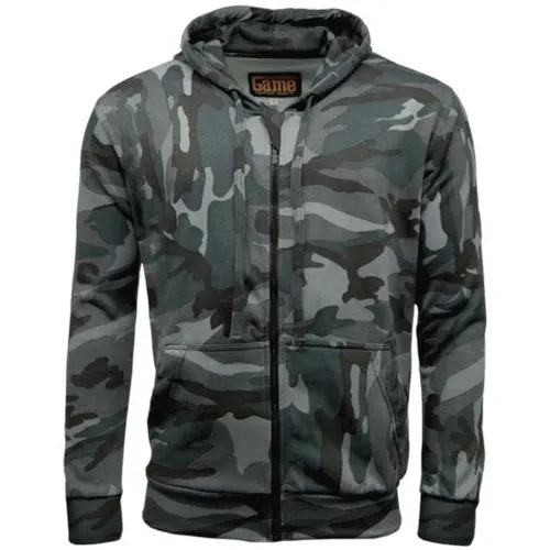 Game Camouflage Zip Hoodie