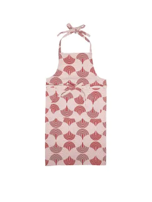 Geometric Print Apron