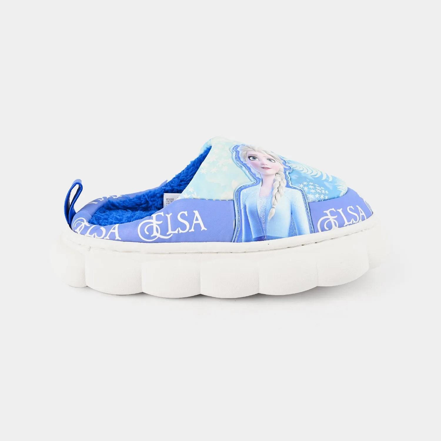 Girls Slipper Fur F4279-Blue