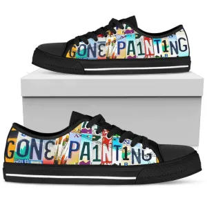 Gone Painting Low Top Shoes