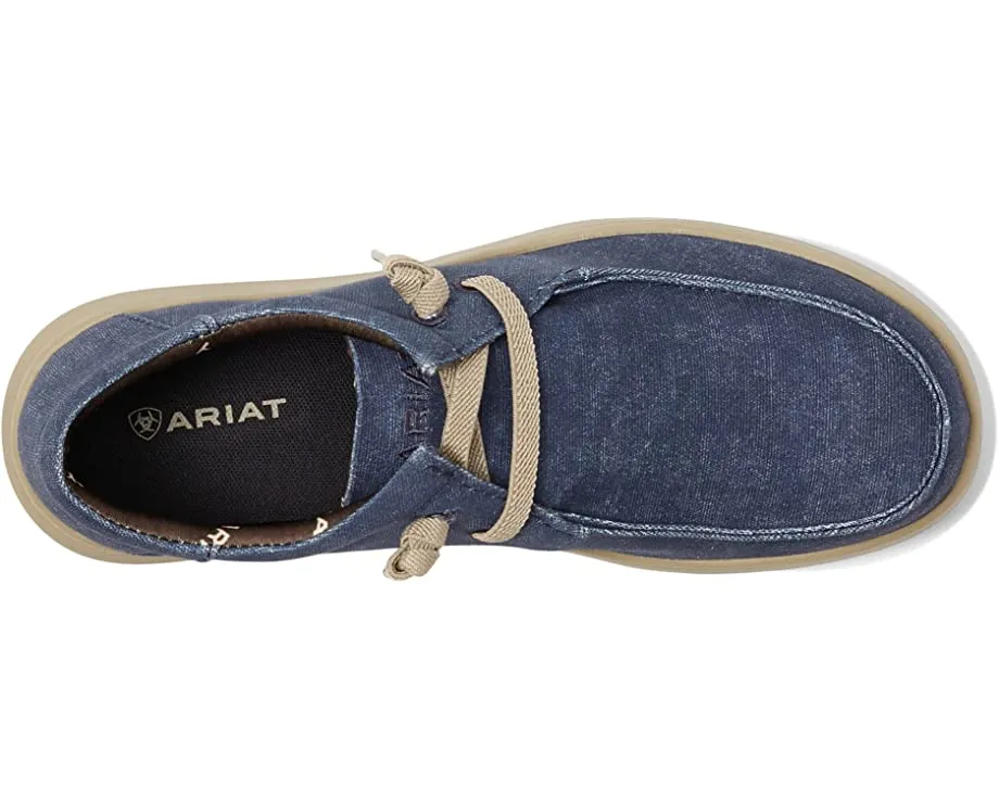 Hilo Stretch Lace Ariat Sneakers, Heather Blue