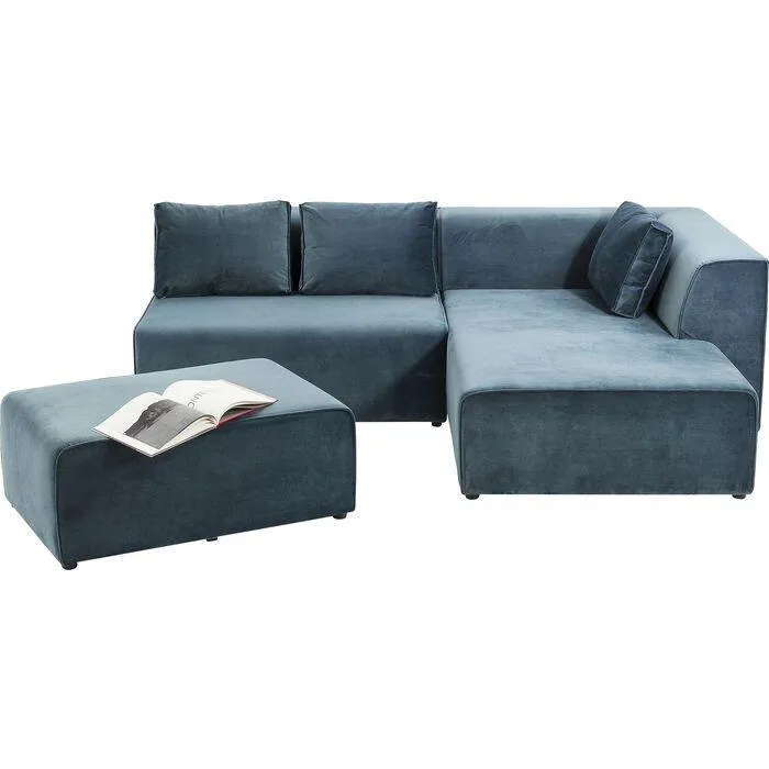 Infinity Velvet Corner Sofa