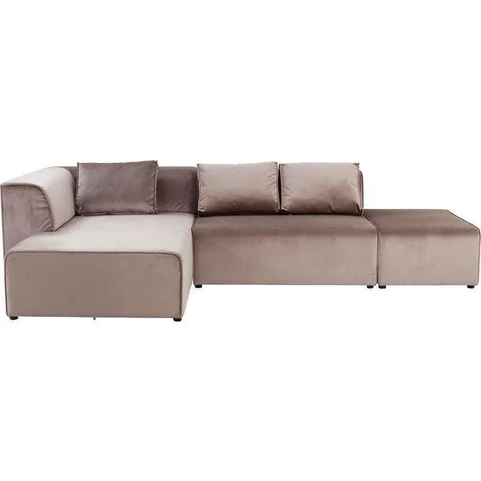 Infinity Velvet Corner Sofa