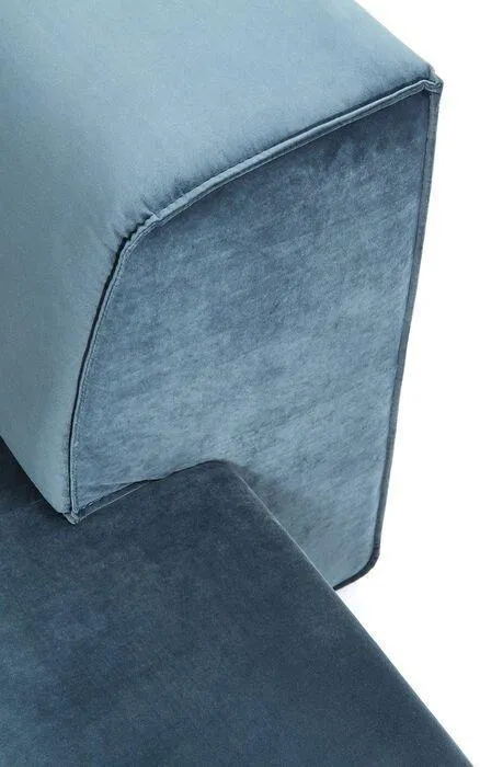 Infinity Velvet Corner Sofa