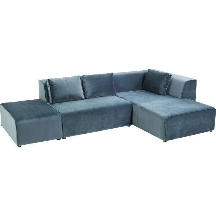 Infinity Velvet Corner Sofa