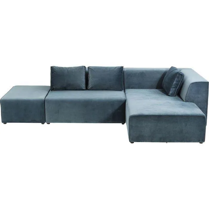 Infinity Velvet Corner Sofa