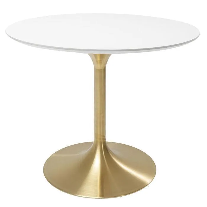 Invitation White/Brass Set Table