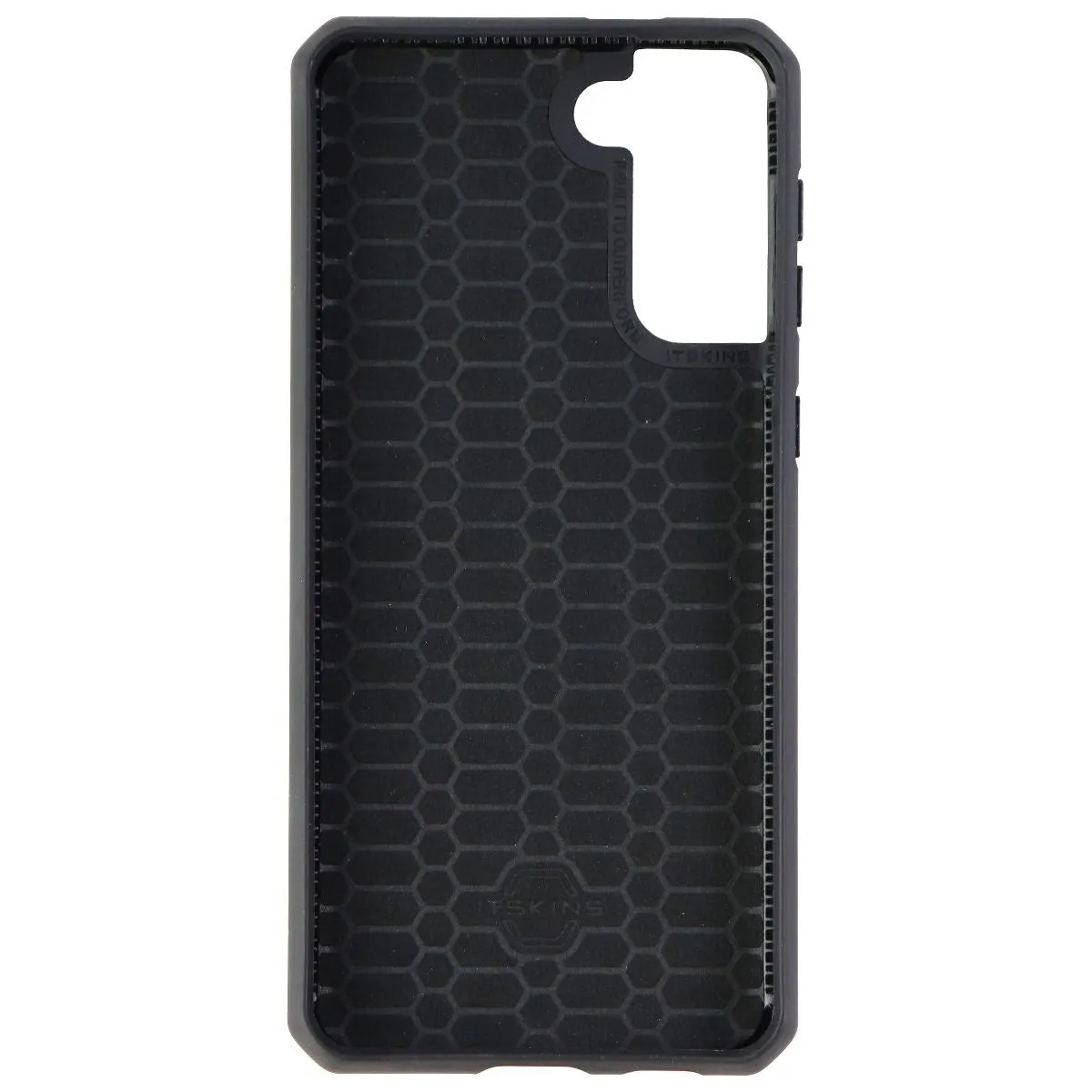 ITSKINS Hybrid Carbon Case for Samsung Galaxy (S21 ) - Black/Heavy Weave