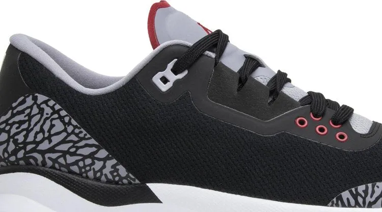 Jordan Zoom Tenacity 88 Black Cement Sneakers, black