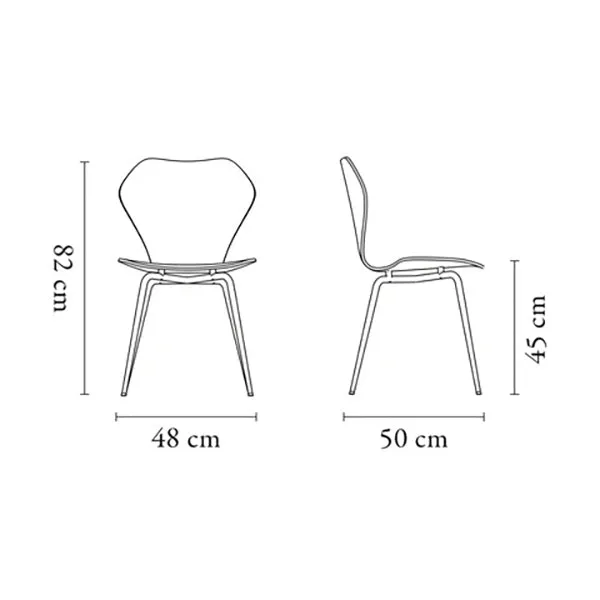 KA237 Oak Classic Chair