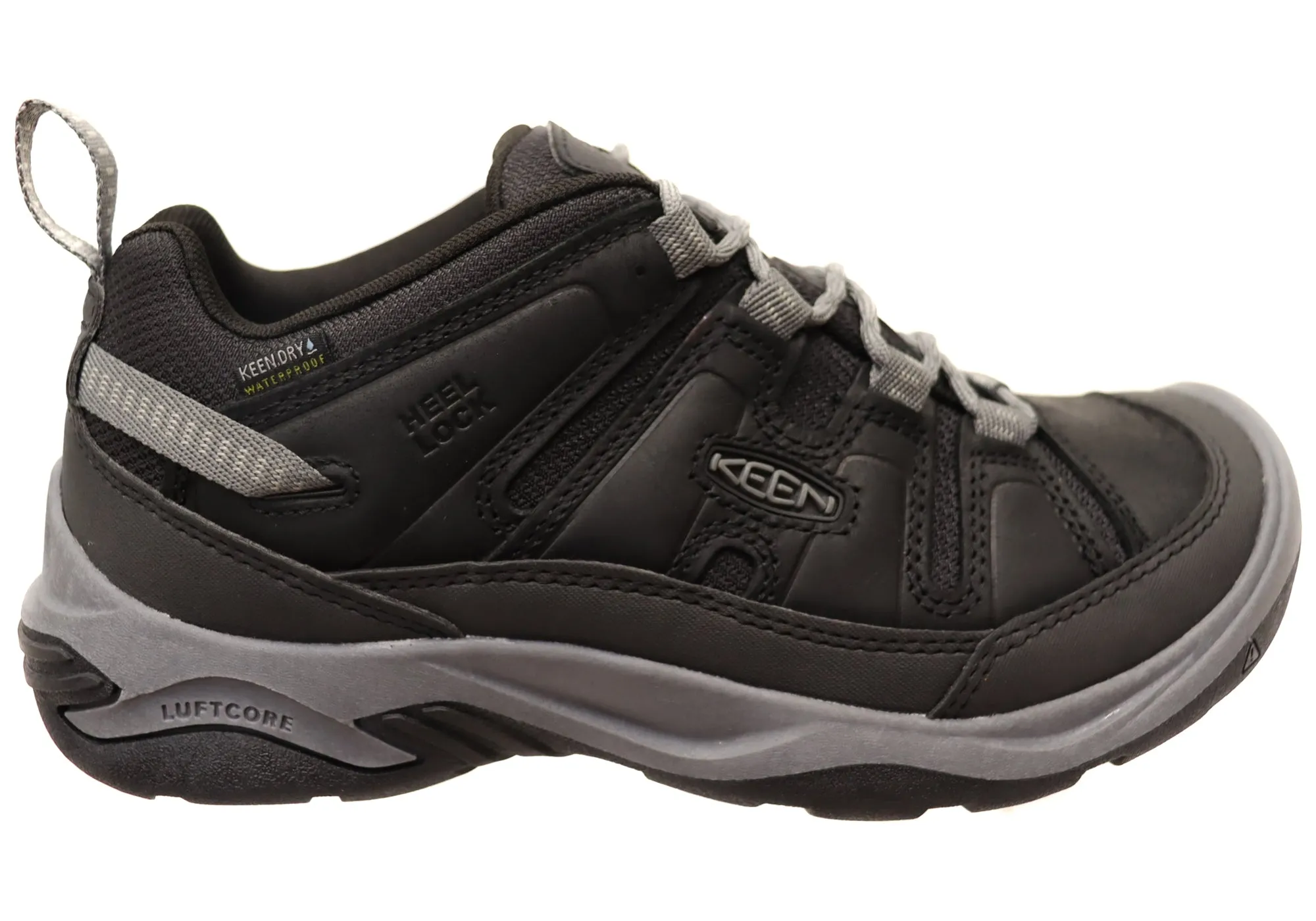 Keen Circadia Waterproof Mens Leather Wide Fit Hiking Shoes