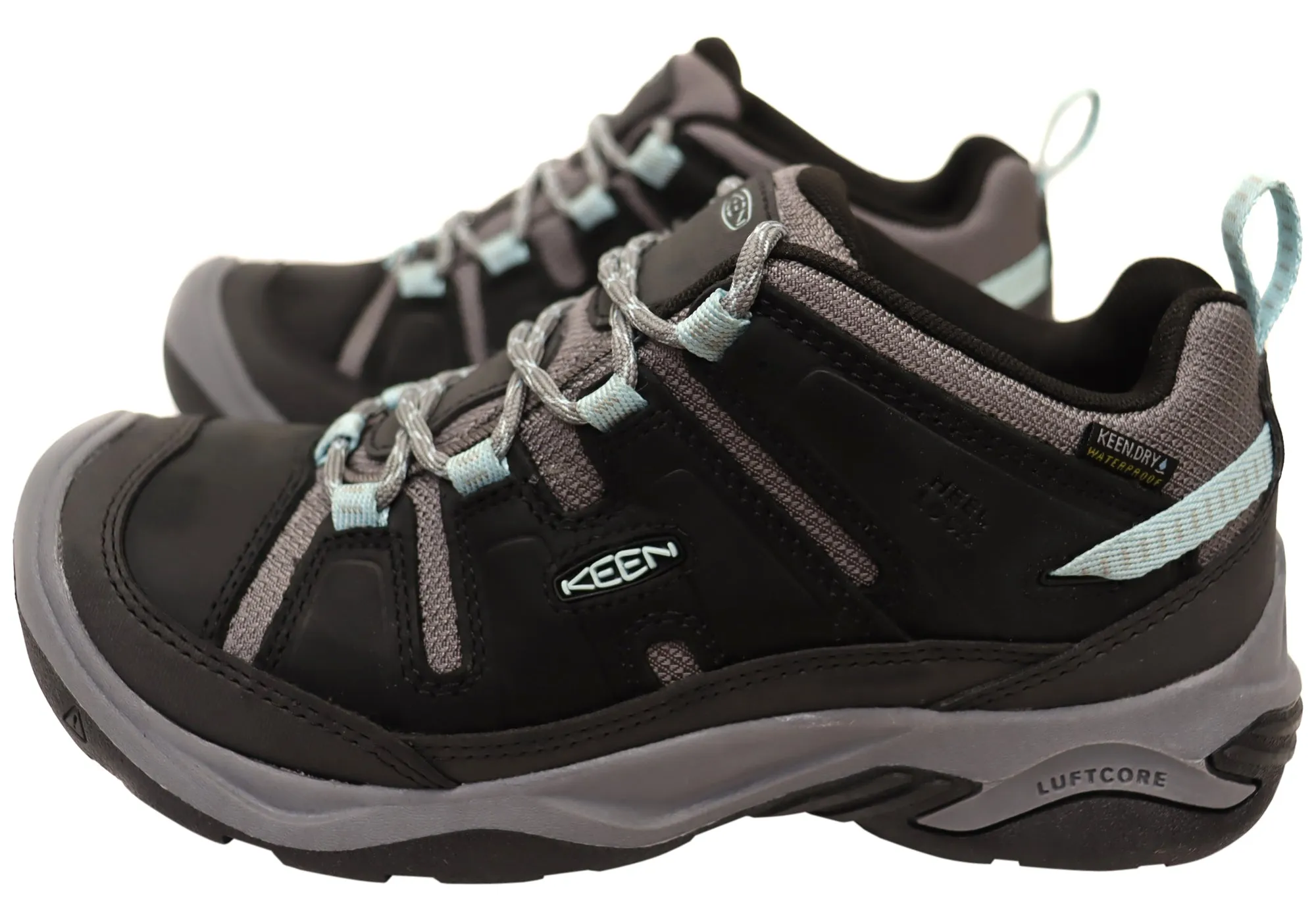 Keen Circadia Waterproof Womens Leather Wide Fit Hiking Shoes