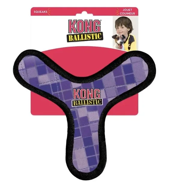 Kong Ballistic Boomerang Dog Toy (Assorted Colours)