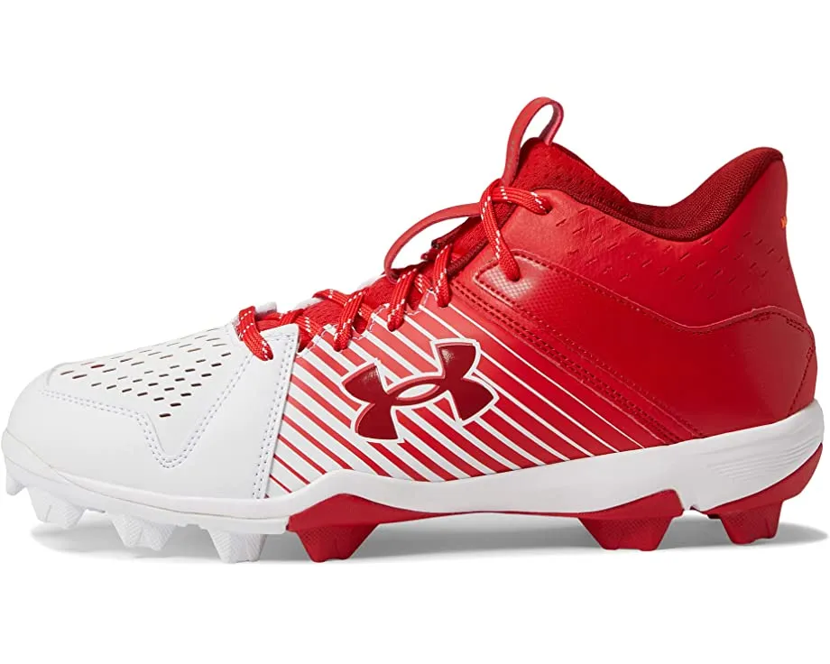 Leadoff Mid RM Under Armor sneakers, red