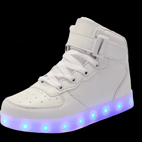 Led Sneakers White 7 Led Light Colors  | Dancing Led Light Shoes  | Kids Led Light Shoes  | Led Light Shoes For Men  | Led Light Shoes For Women