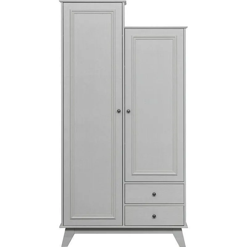 Lily Clay Pine Wood Wardrobe