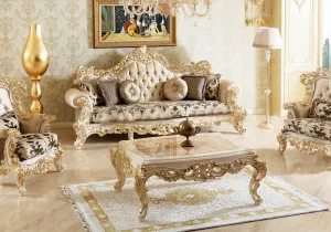 Luxury and Royal Style Venora Sofa Set