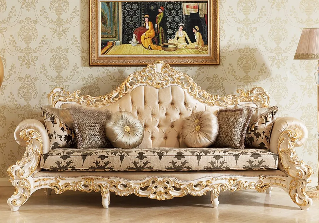 Luxury and Royal Style Venora Sofa Set