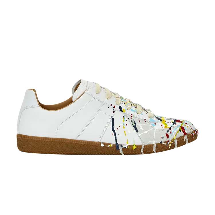 Maison Margiela Replica 'Paint Splatter - White' sneakers, white