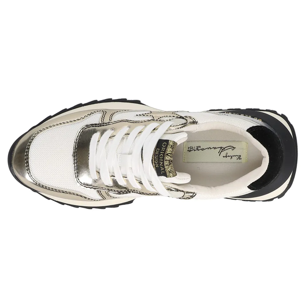 Major Metallic Slip On Sneakers