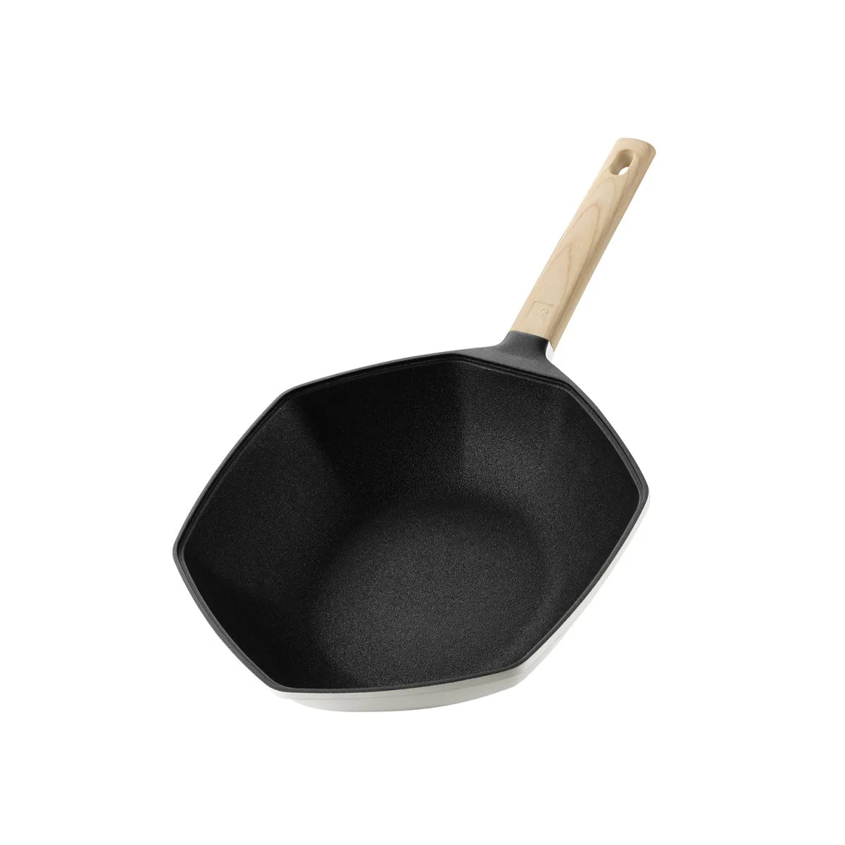 Maple Leaf 28cm White Non-stick Wok Pan - Elevate Your Culinary Experience