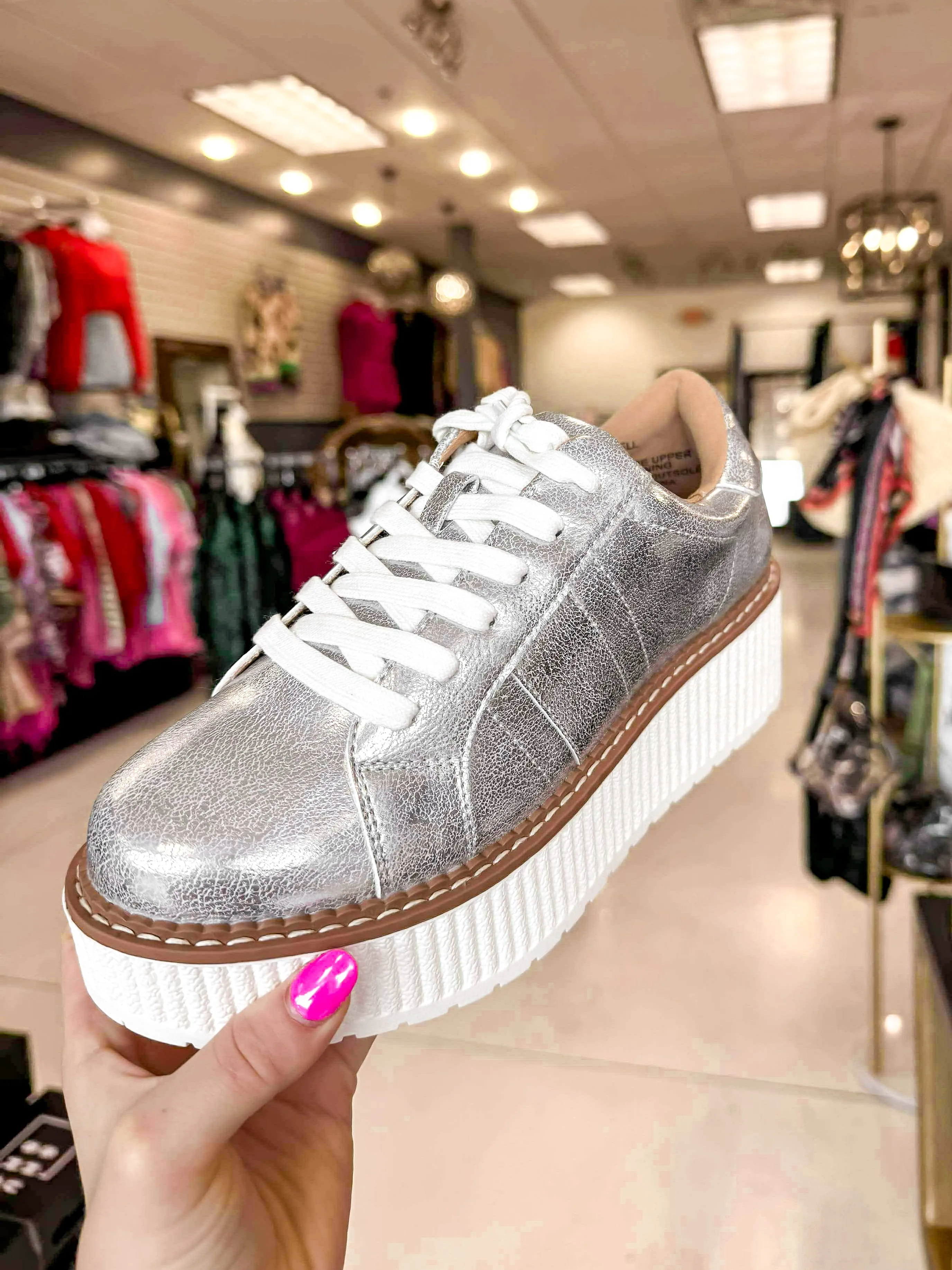 Marcell Silver Sneaker