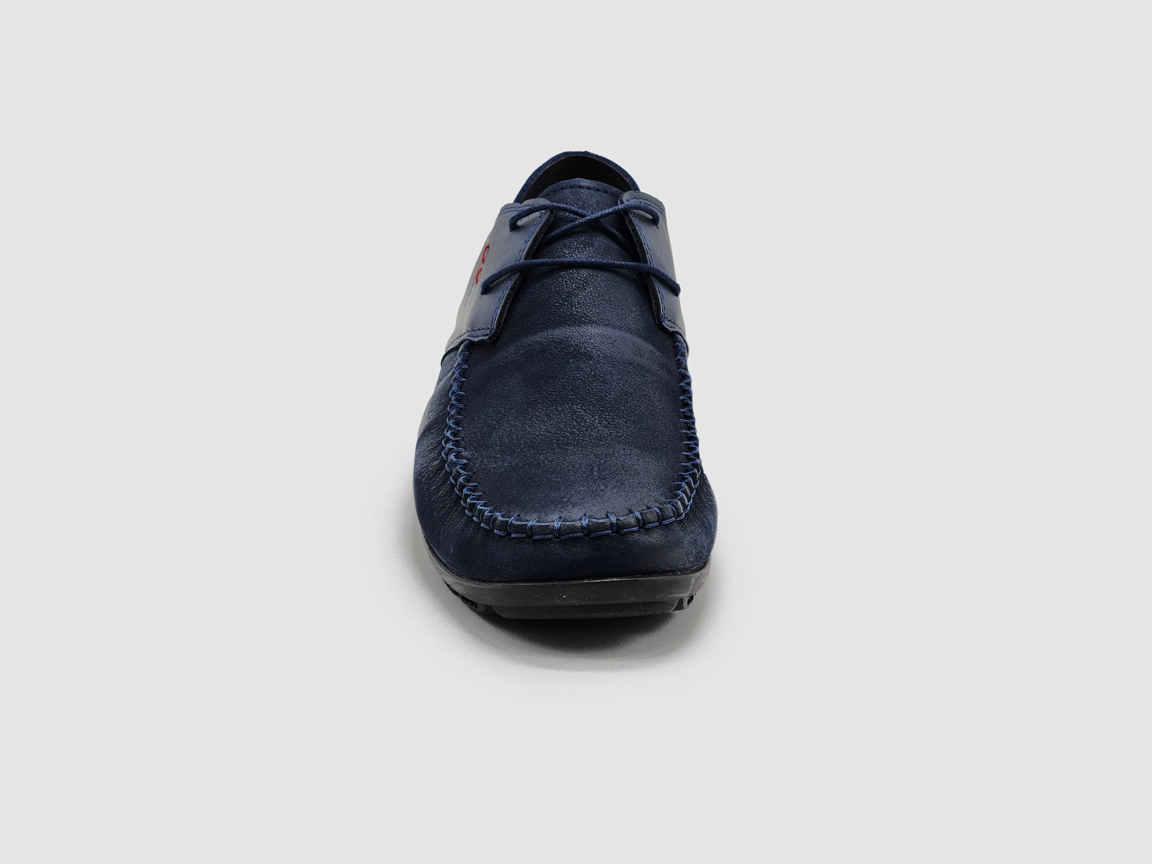 Men's Reliable Leather Shoes - Navy