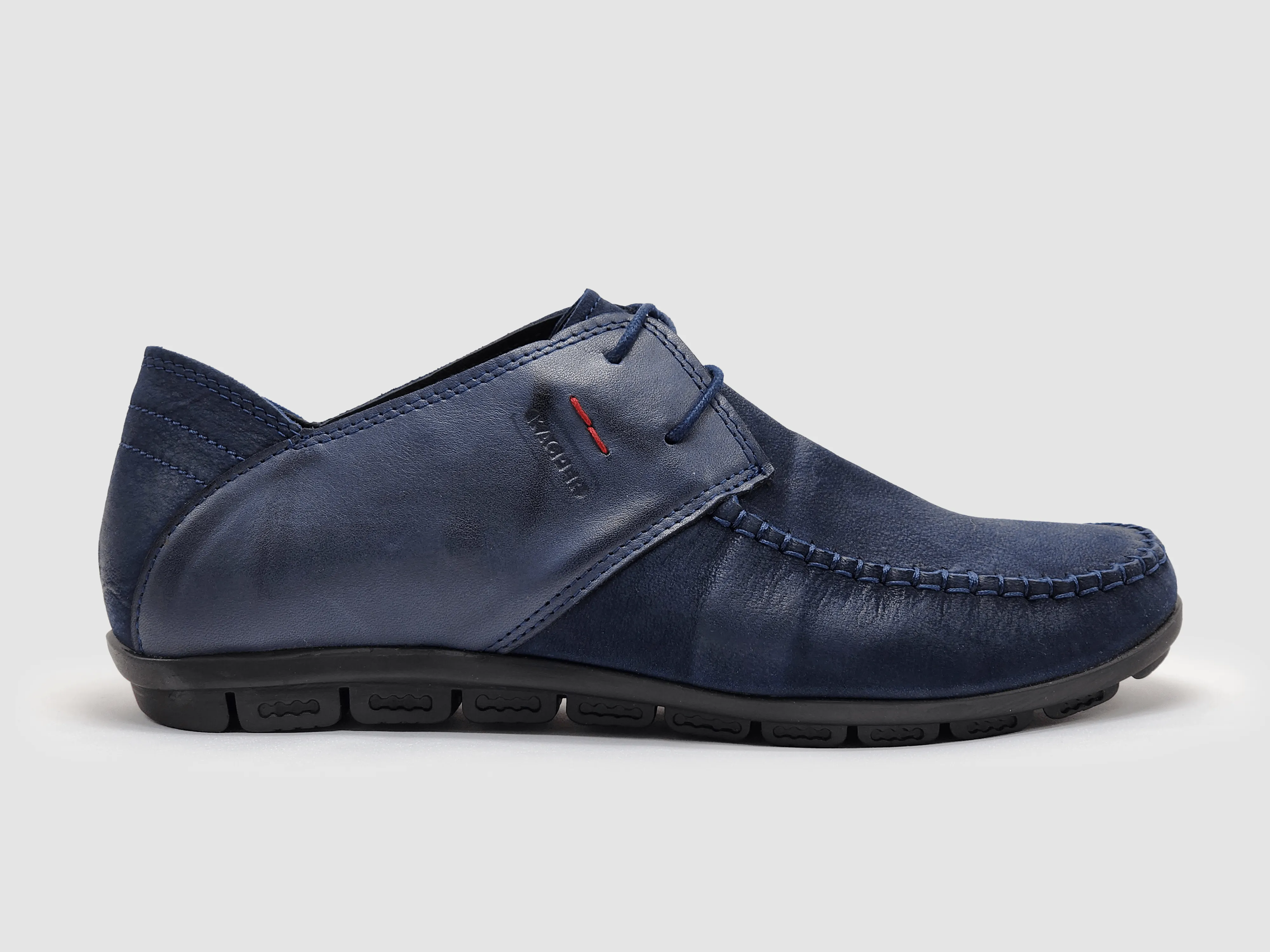 Men's Reliable Leather Shoes - Navy