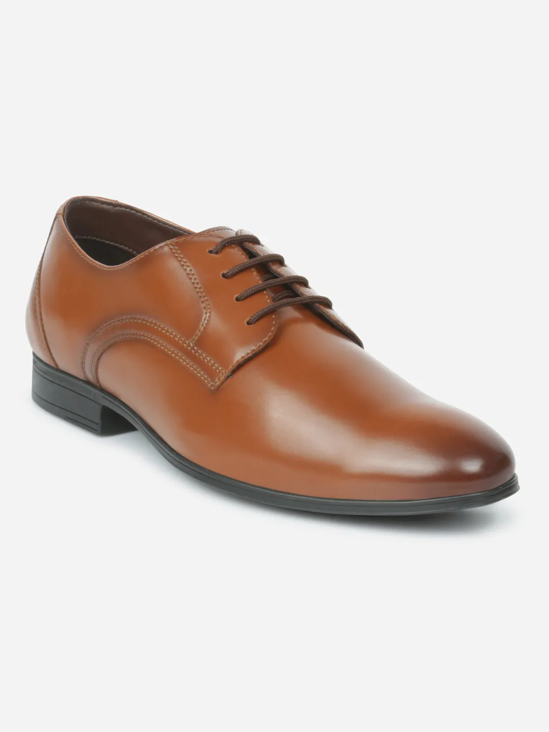 Men's Tan Round Tow Lace up Formal (IX1082)