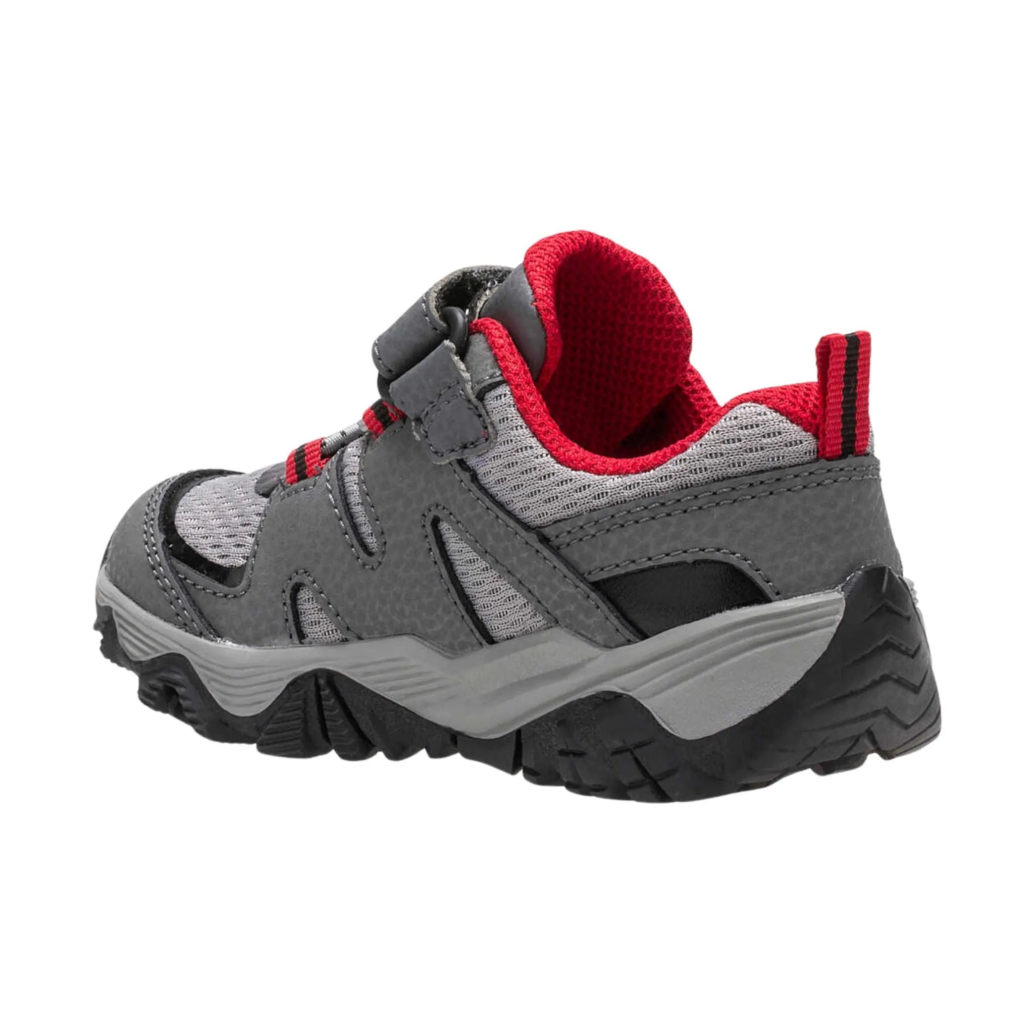 Merrell Little Kids' Trail Quest Jr. Shoes - Grey/Black/Red - ONLINE STORE CREDIT/EXCHANGE ONLY