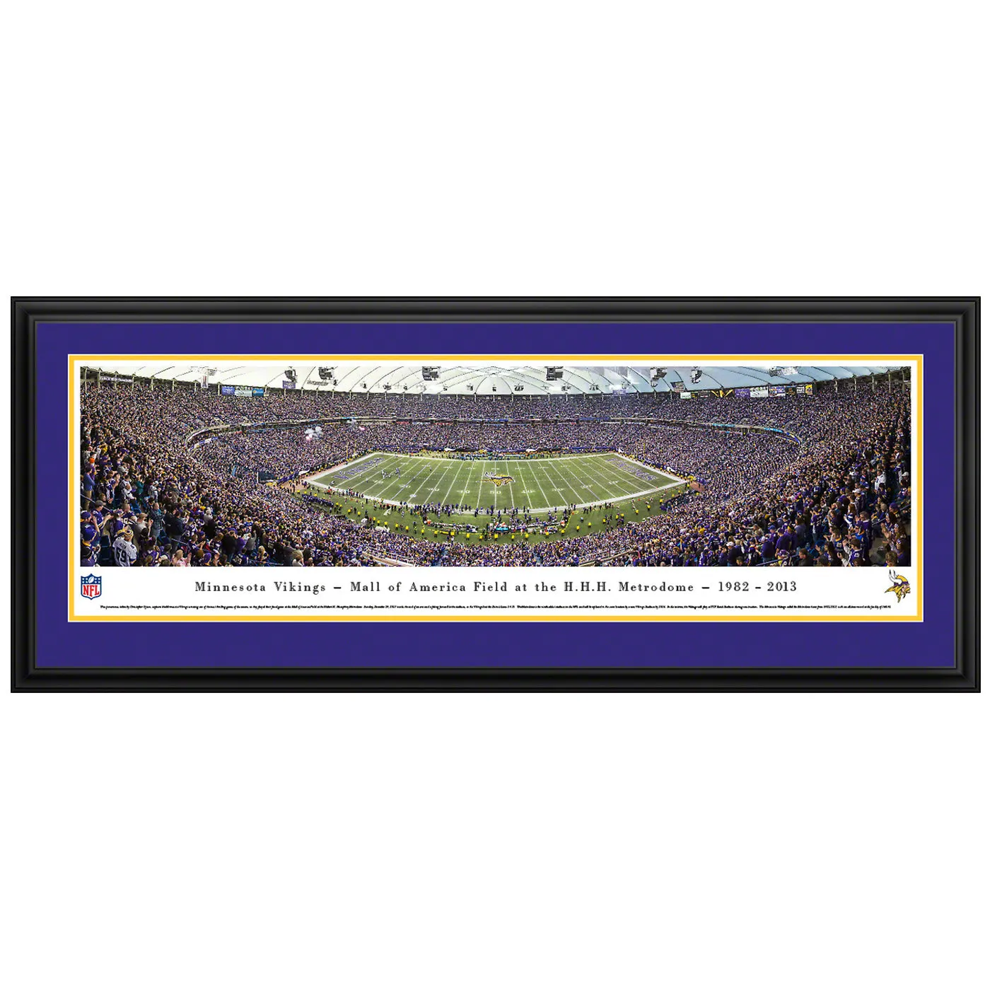 Minnesota Vikings Metrodome Final Game Panoramic Picture (In-Store Pickup)