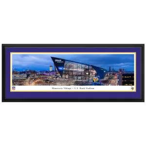 Minnesota Vikings US Bank Stadium Exterior Panoramic Picture (In-Store Pickup)