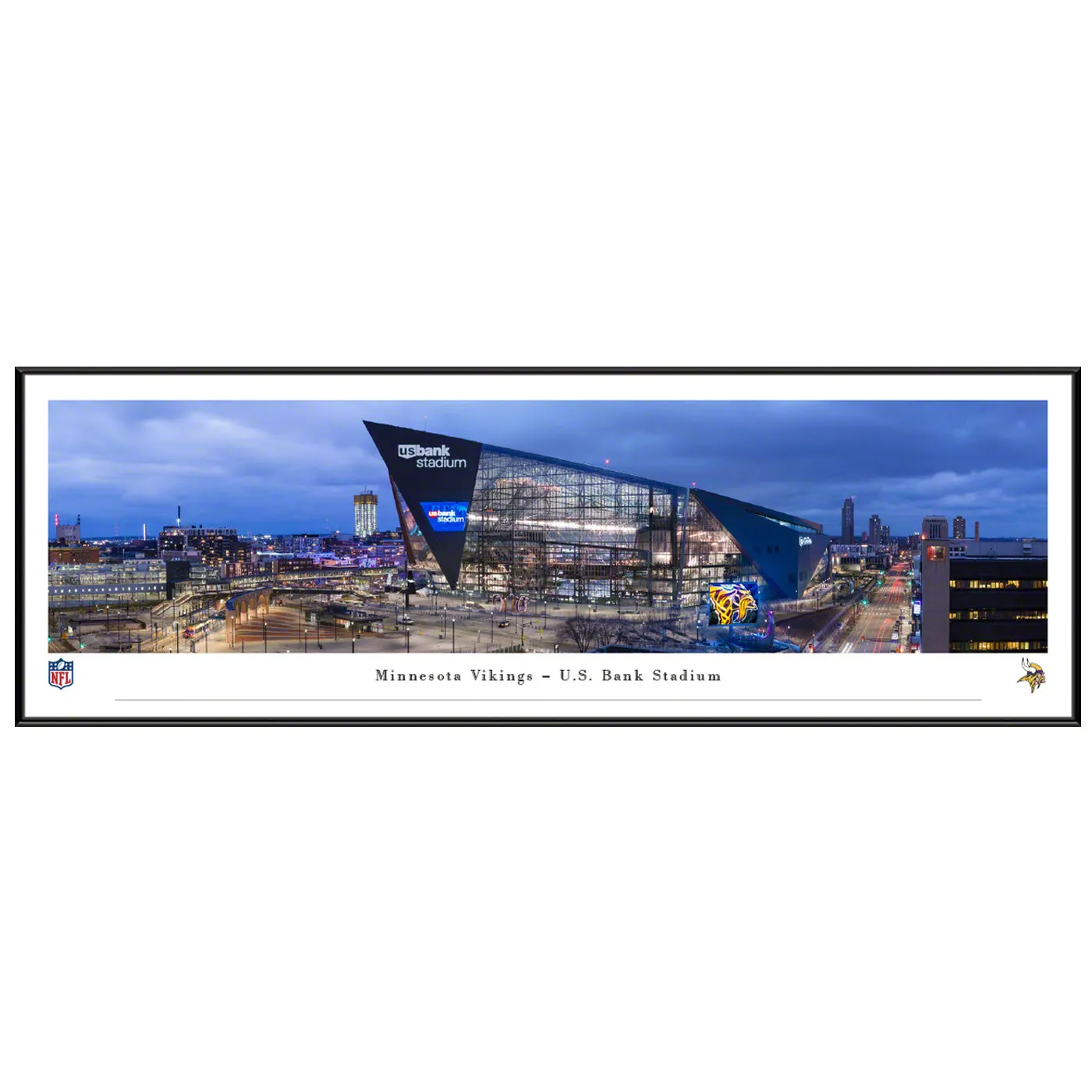 Minnesota Vikings US Bank Stadium Exterior Panoramic Picture (In-Store Pickup)